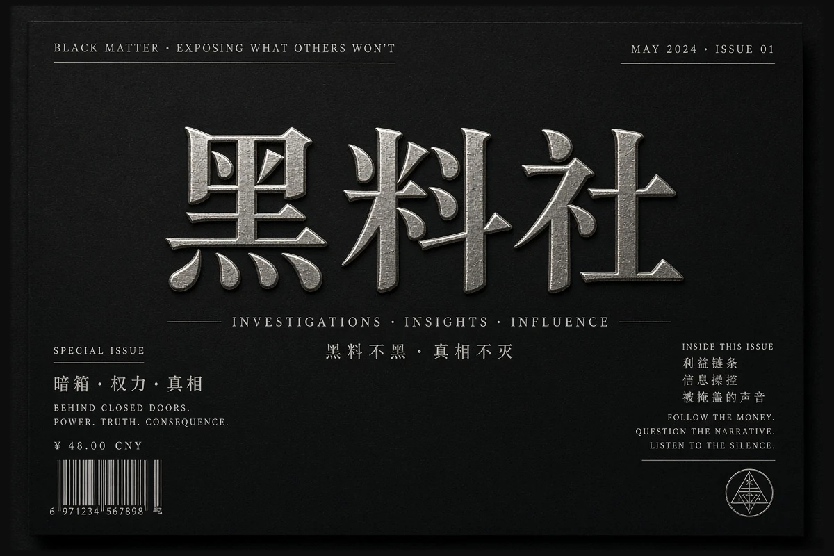 黑料社品牌视觉